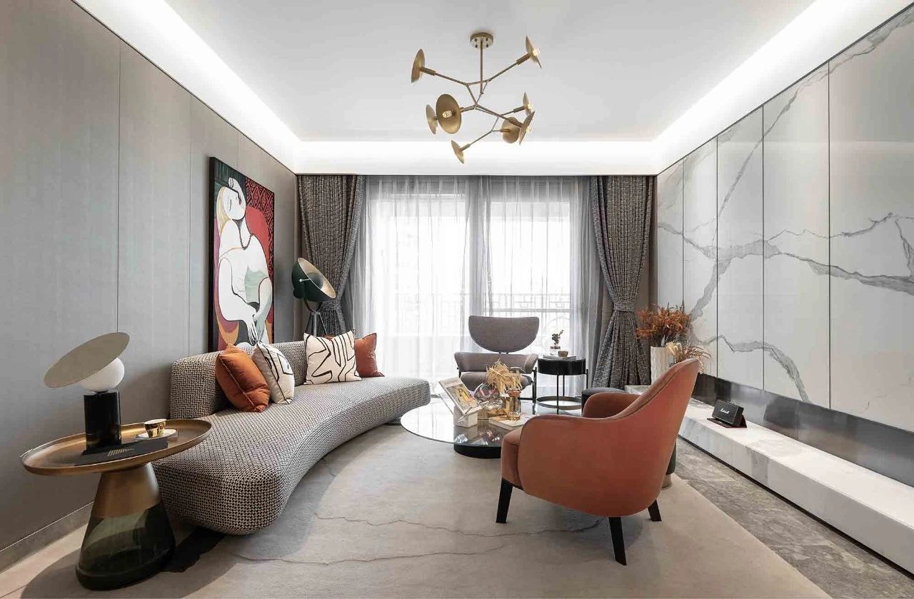 现代前卫风格室内设计家装案例-客厅 现代前卫风格室内设计家装案例-客厅