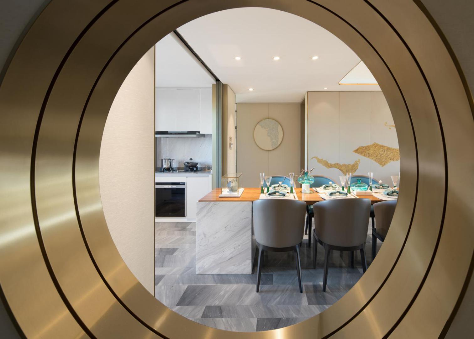 新中式风格家装设计室内装修效果图-玄关 新中式风格家装设计室内装修效果图-玄关