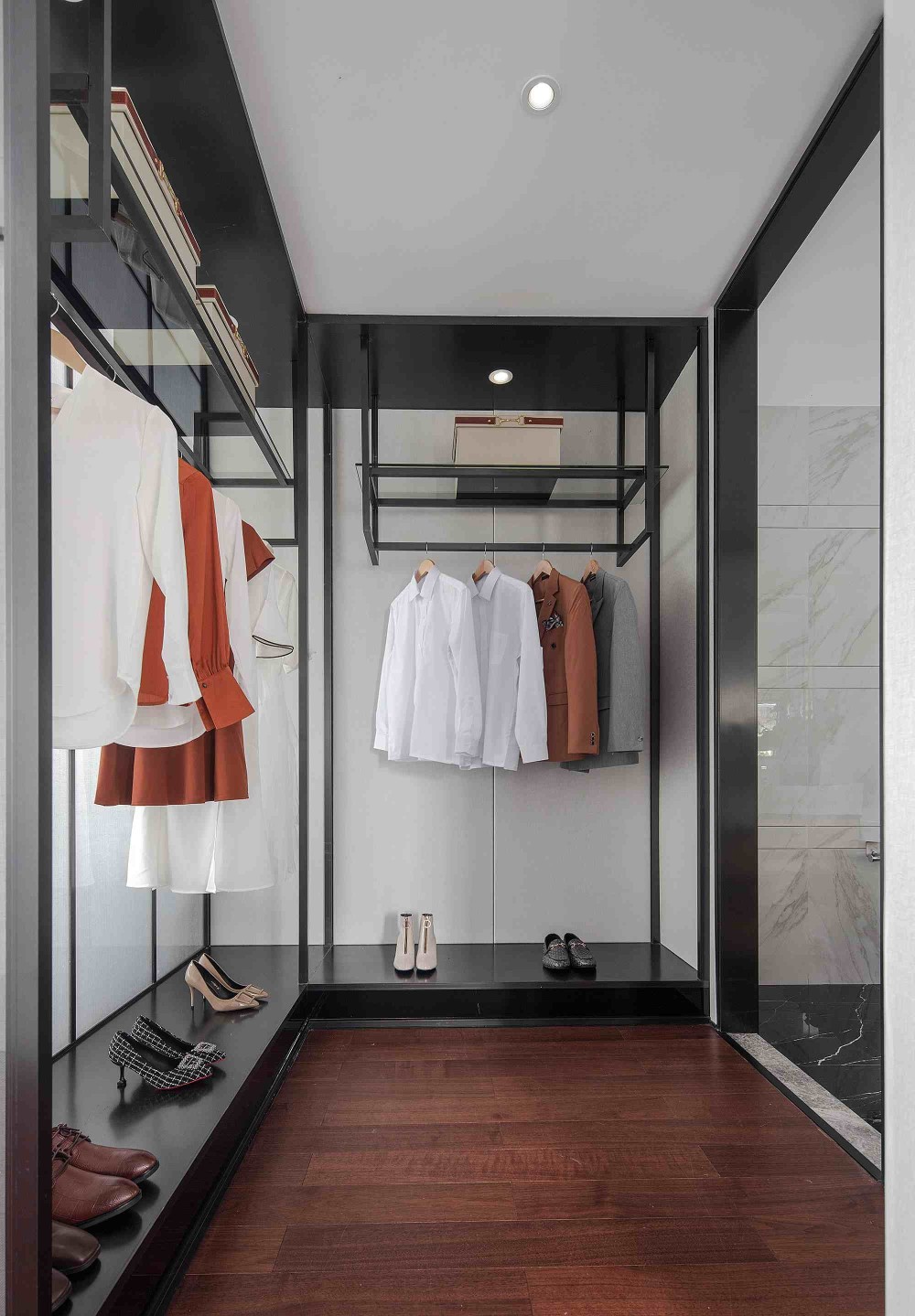 北欧风格室内家装案例效果图-衣帽间 北欧风格室内家装案例效果图-衣帽间