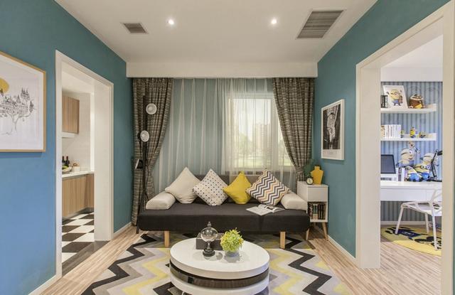 装修公司北欧风格室内装修效果图-客厅 装修公司北欧风格室内装修效果图-客厅